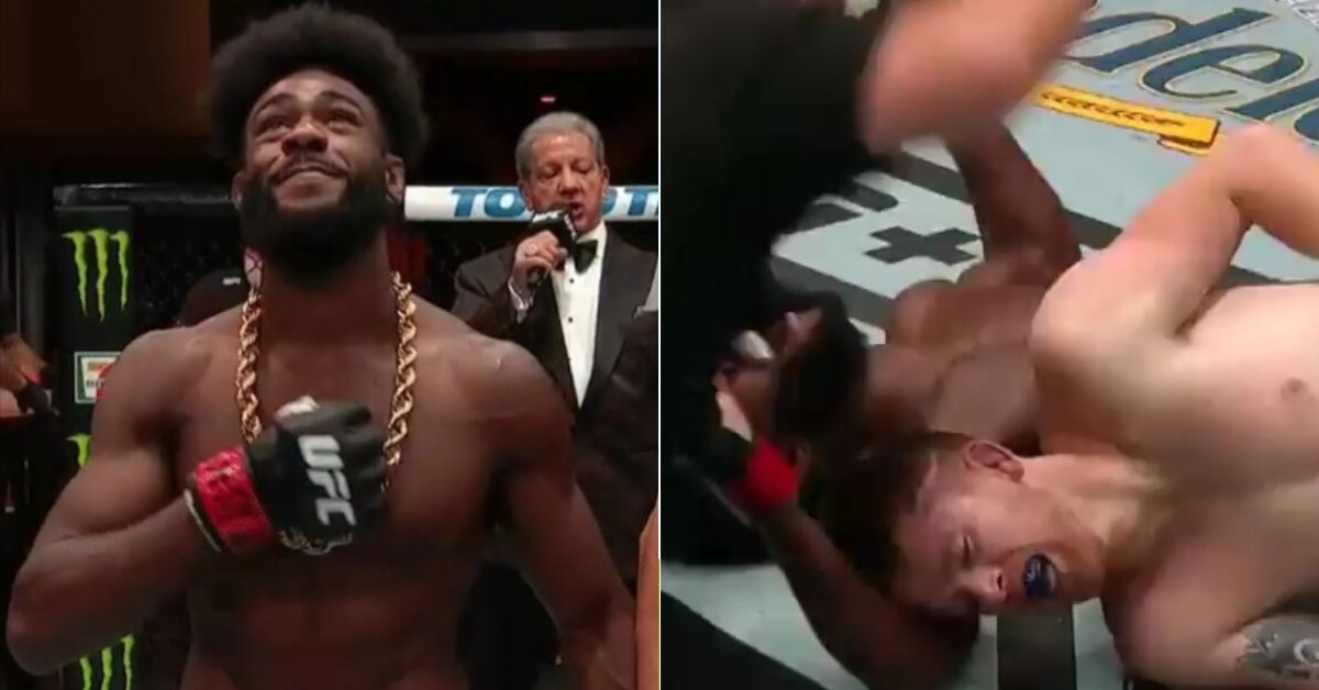WATCH: Aljamain Sterling Submits Cory Sandhagen Via Rear Naked Choke