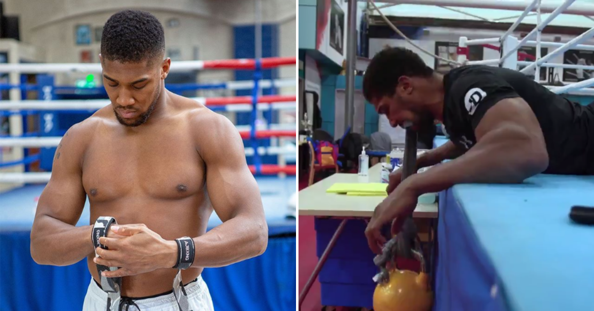Anthony Joshua Shares Video of Intense Training in Lead-up to Ruiz Jr. Rematch
