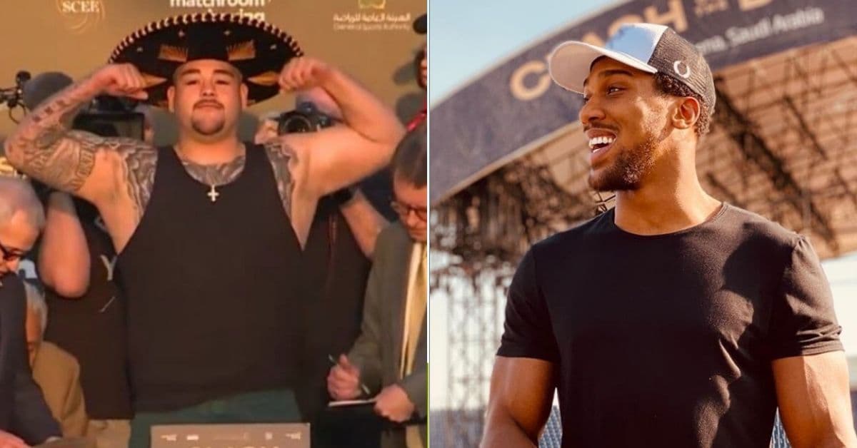 Anthony Joshua Reacts To Andy Ruiz Jr Weighing 15 Lbs Heavier Than First Fight