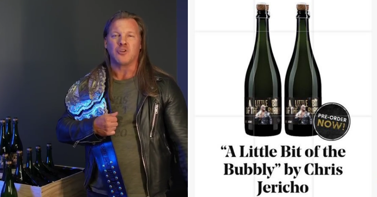 Chris Jericho Has Released His Own 'A Little Bit of the Bubbly' Sparkling Wine