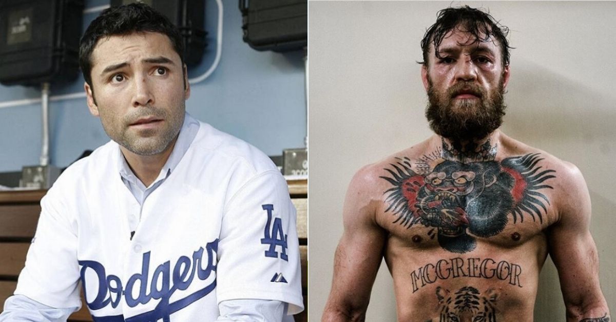 Conor McGregor Reacts To Oscar De La Hoya Saying He'll Finish 'The Notorious' In Boxing Fight