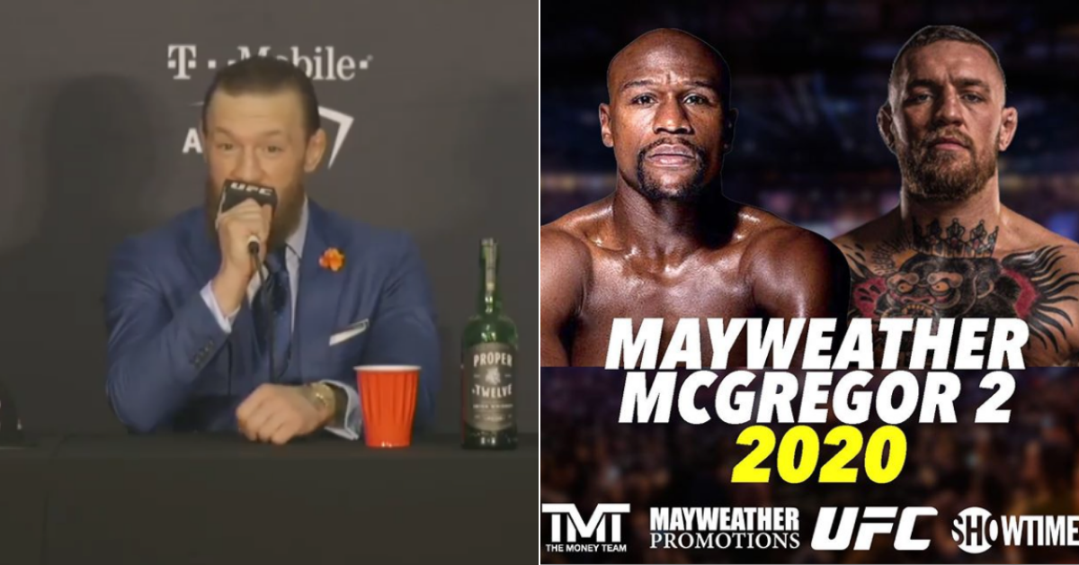 Conor McGregor Confirms Floyd Mayweather Rematch Will Happen