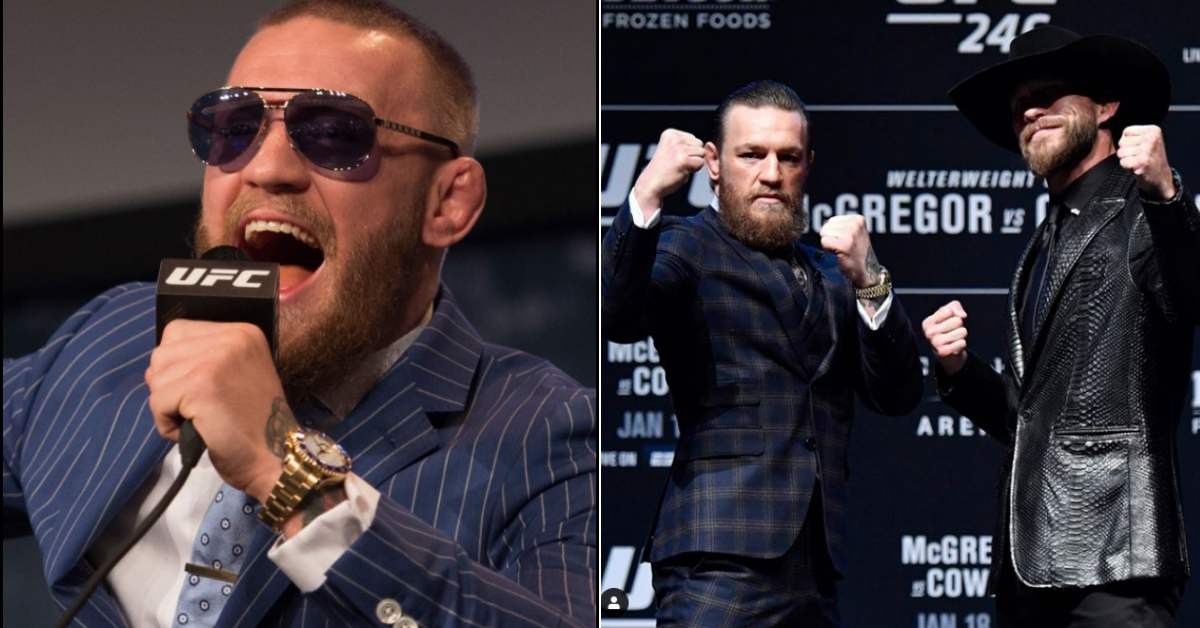 Conor McGregor Shocks Fans With Behaviour At UFC 246 Press Conference