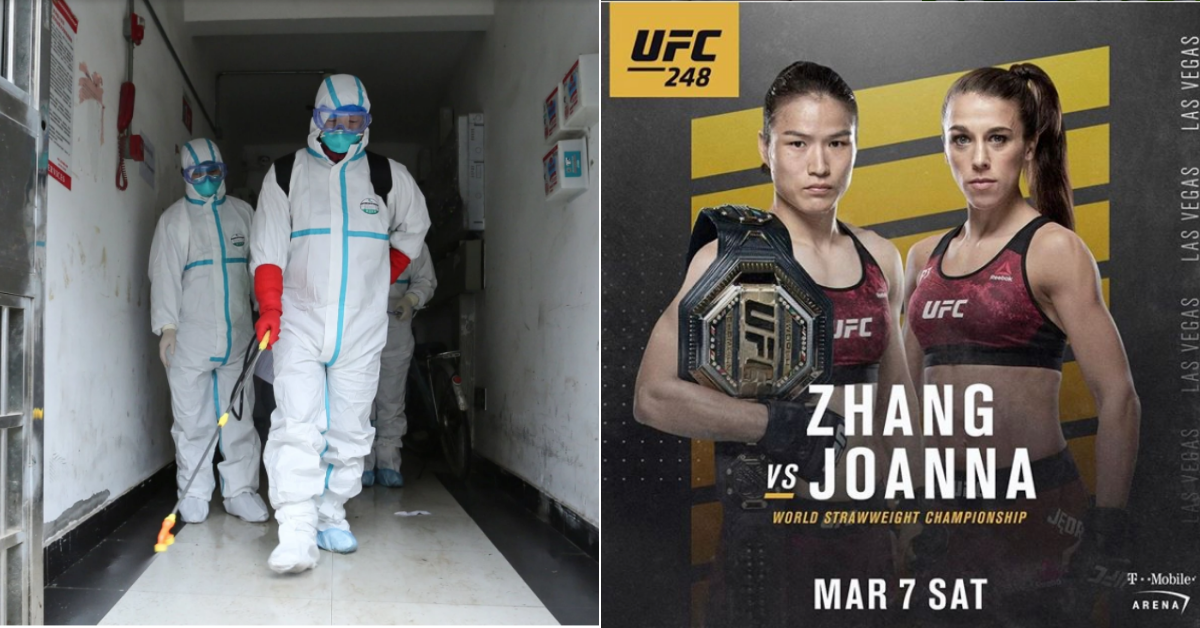 Deadly Chinese Coronavirus Could Affect UFC Events in Auckland and Las Vegas