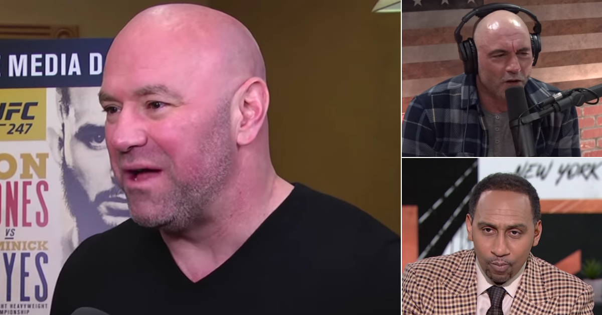 UFC President Dana White Backs Up Joe Rogan In Stephen A. Smith Feud
