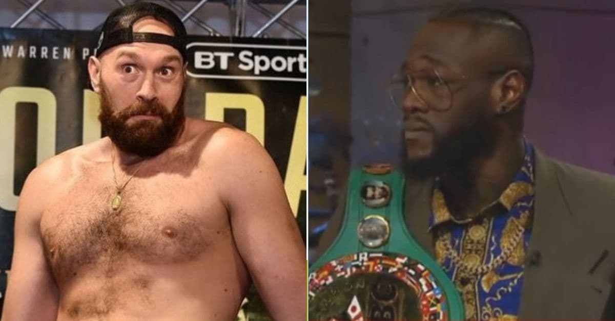 Deontay Wilder Reacts To Tyson Fury Saying He Masturbates Seven Times A Day