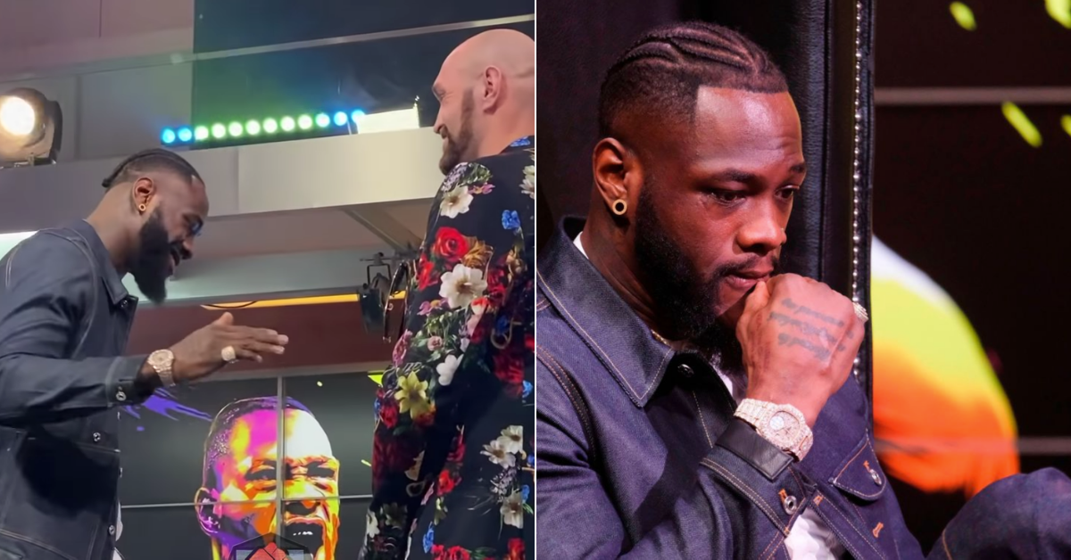 Deontay Wilder Snubbed Embarrassingly By Tyson Fury At Face-Off