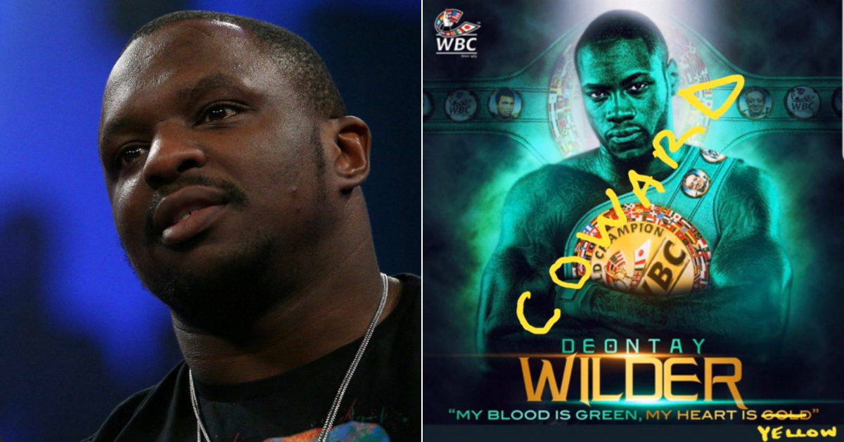 Dillian Whyte Lays Into ‘World’s Biggest Coward’ Deontay Wilder