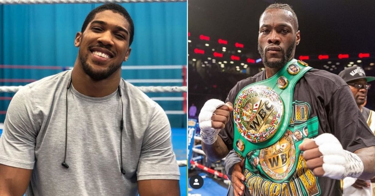 Fans Predict Deontay Wilder Will Knock Out Anthony Joshua In Future Fight