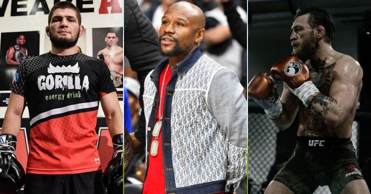 Floyd Mayweather Interested In Fighting Khabib And McGregor On The Same Day