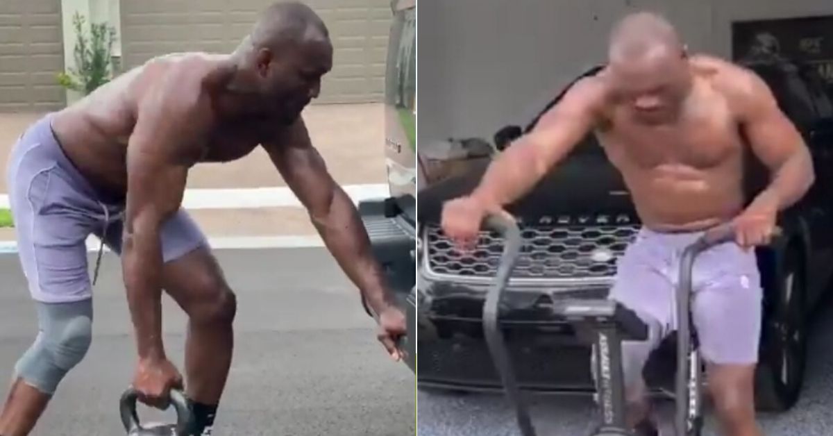 Footage Of Kamaru Usman's Training Has Fans Worried For Jorge Masvidal