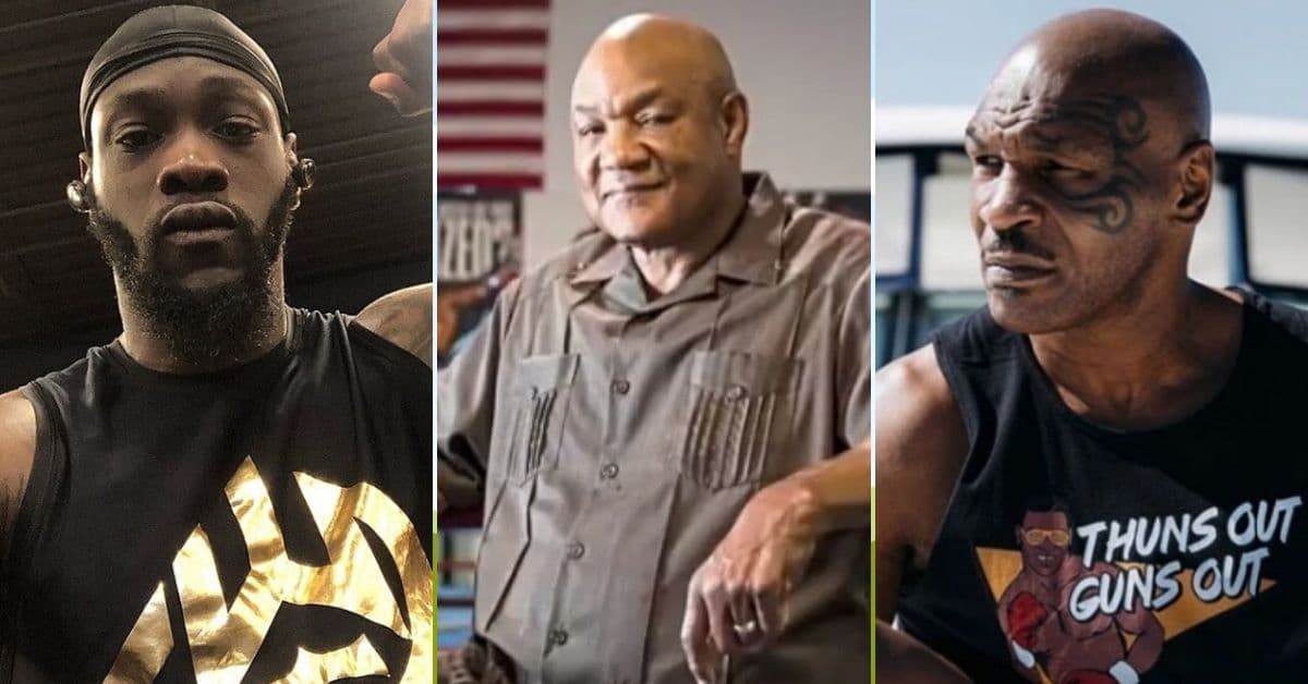 George Foreman Reacts To Deontay Wilder Saying He Hits Harder Than Mike Tyson