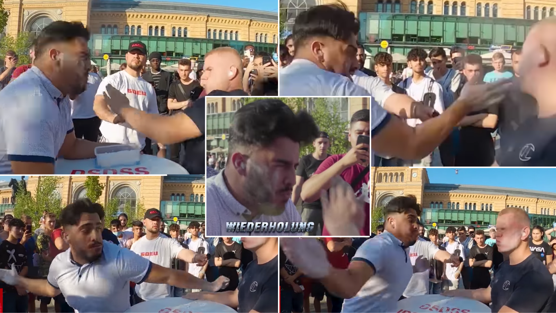 This German slap competition is brutal