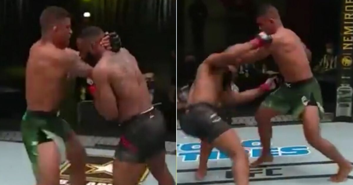 WATCH: Gilbert Burns Dominates Ex-Champ Tyron Woodley At UFC Las Vegas