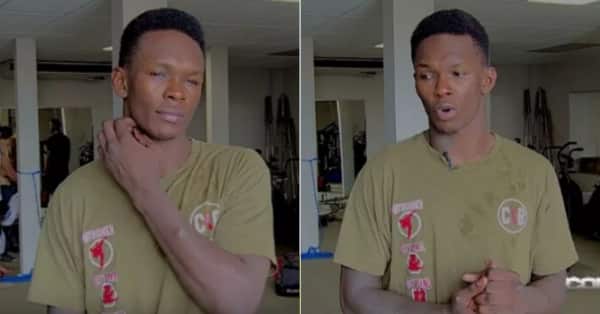 Video Of Israel Adesanya Has Fans Speculating He Has Staph Infection