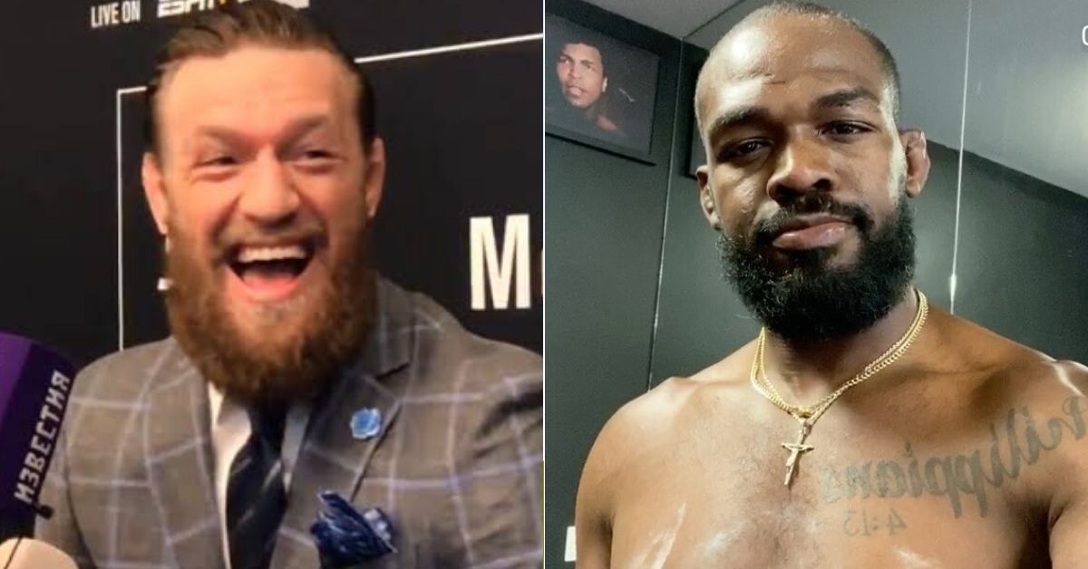 Jon Jones Challenges McGregor To Defend A UFC Title First Following GOAT Claims