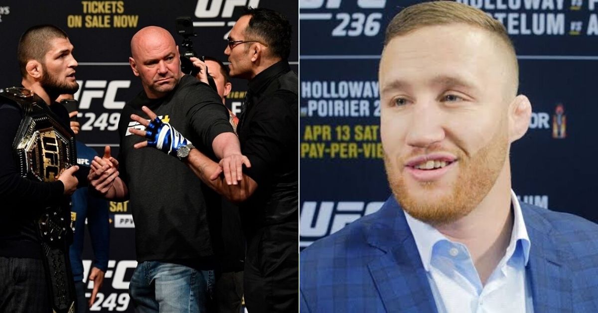 Justin Gaethje Says He'll Be Very Happy To Spoil Khabib Vs Ferguson Dream Matchup