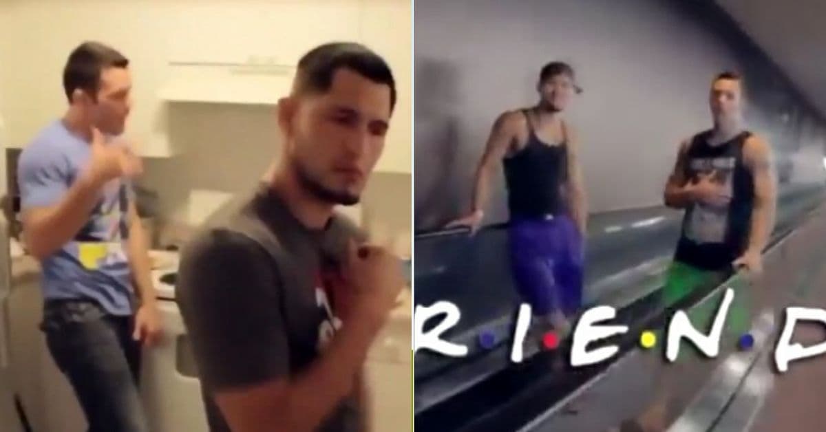 WATCH: Masvidal And Covington's Ruined Friendship Gets Friends-Inspired Tribute