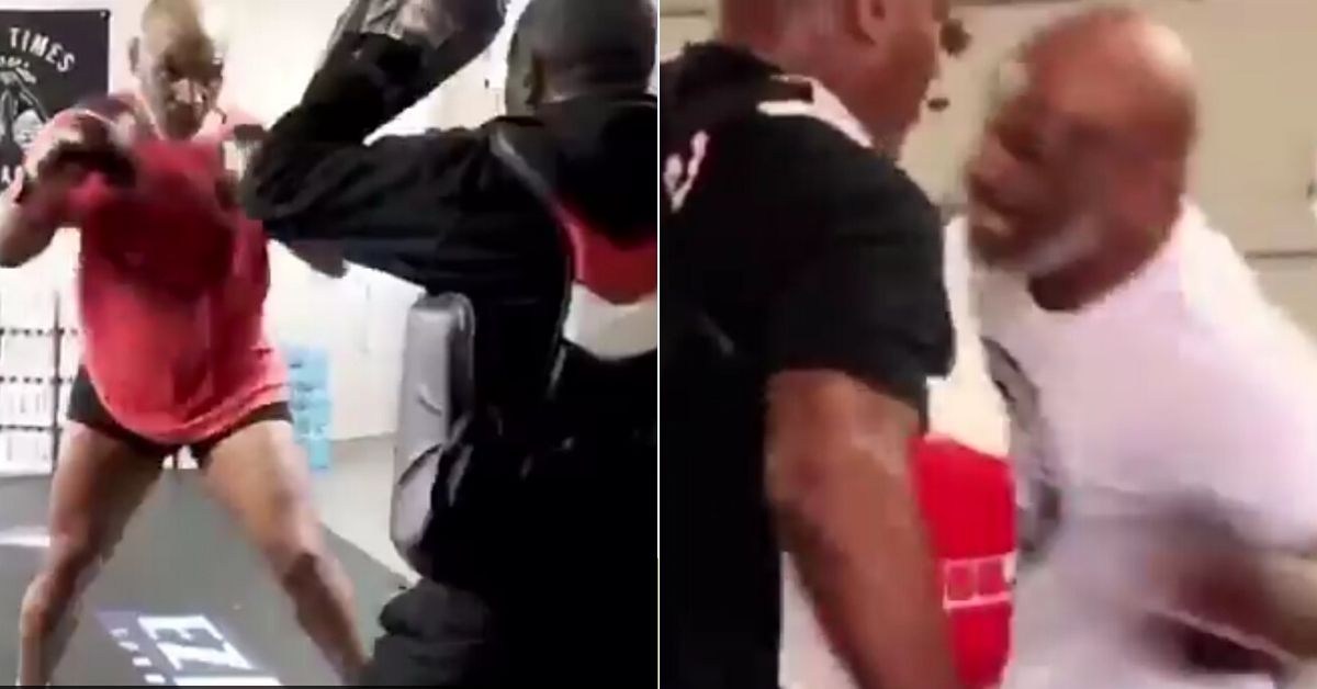 WATCH: Mike Tyson Announces "I'm Back" In Terrifying Workout Video