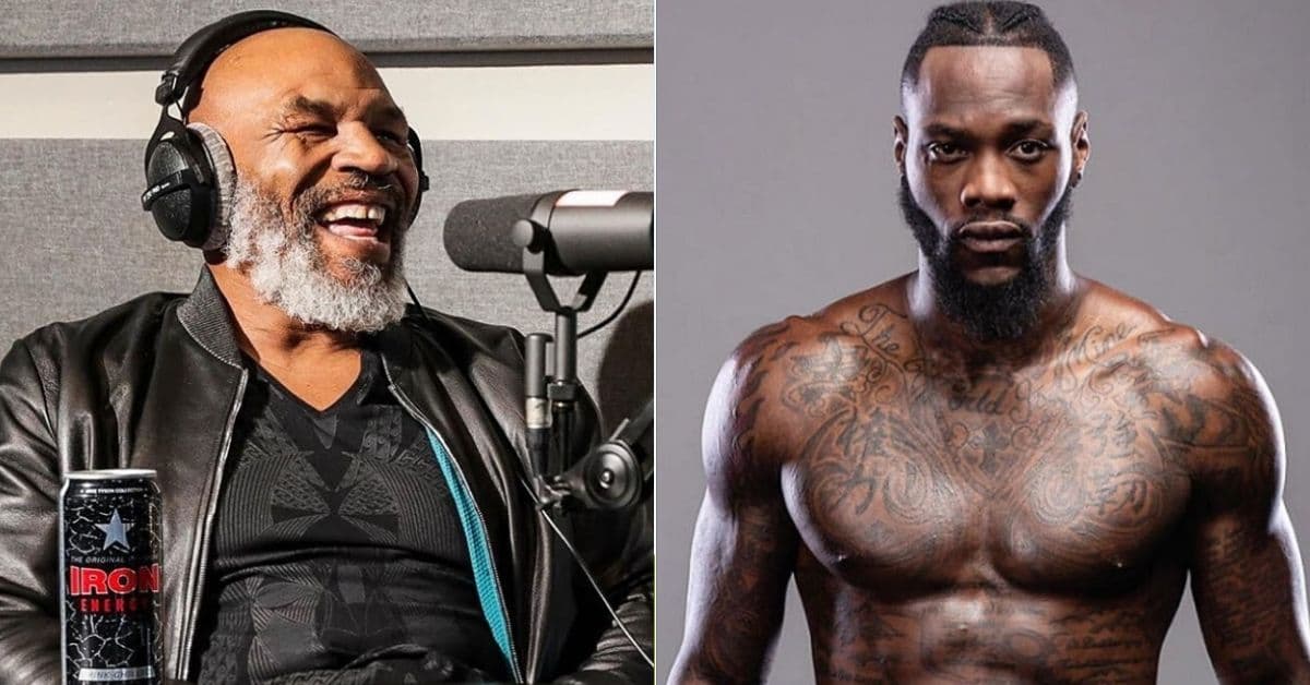 Mike Tyson Reacts To Deontay Wilder Saying He'd Destroy Him In His Prime