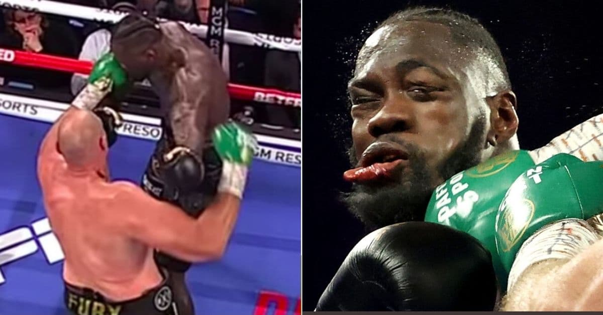 WATCH: New Angle Of Tyson Fury Dropping Deontay Wilder With Powerful Hit