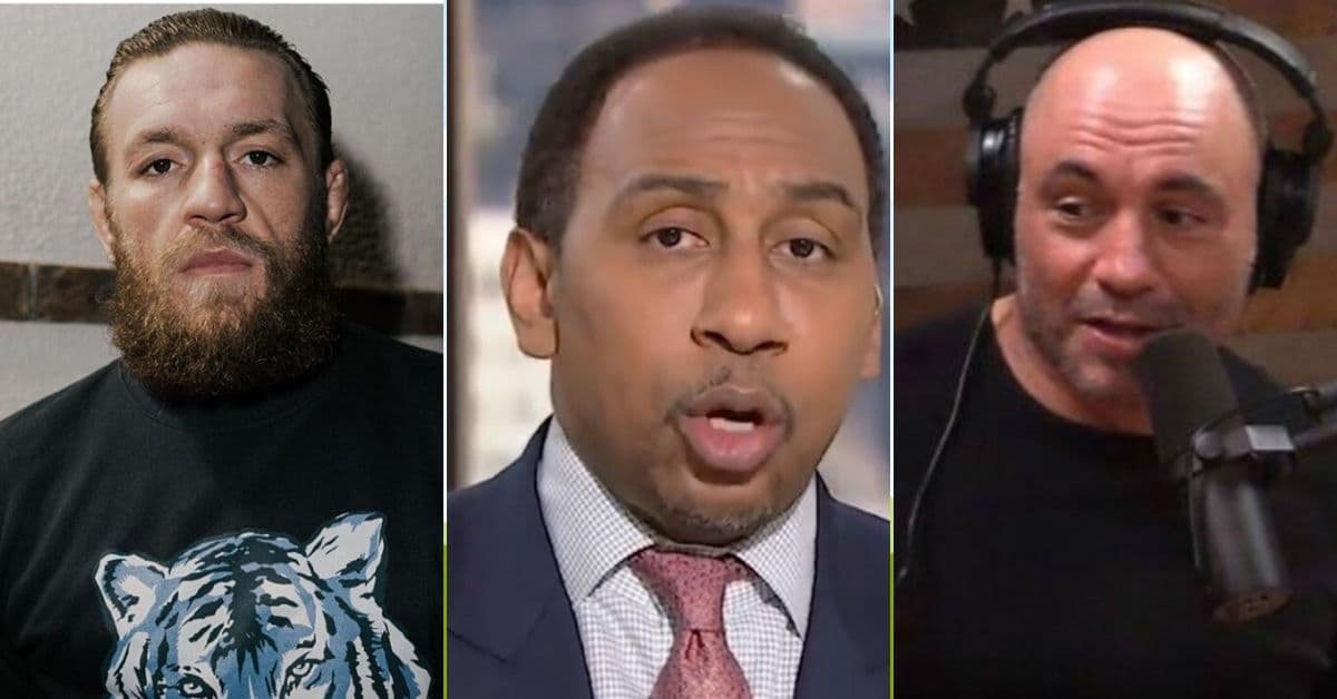 Stephen A Smith Responds To Conor McGregor And Joe Rogan's Criticisms