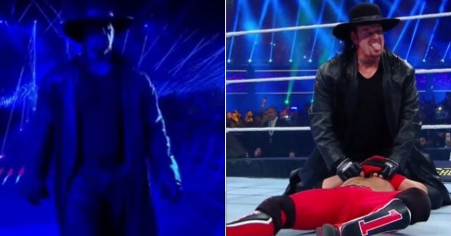 The Undertaker Completes WWE Return With 10-Second Win Against AJ Styles