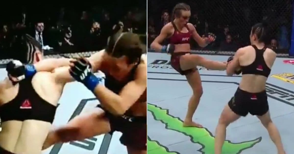 Twitter Reacts To Epic Weili Zhang Vs Joanna Jedrzejczyk Strawweight Title Fight
