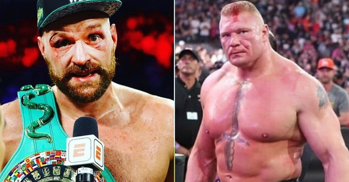 Tyson Fury Confident Of His Chances Against Brock Lesnar In Wrestling Or Proper Fight