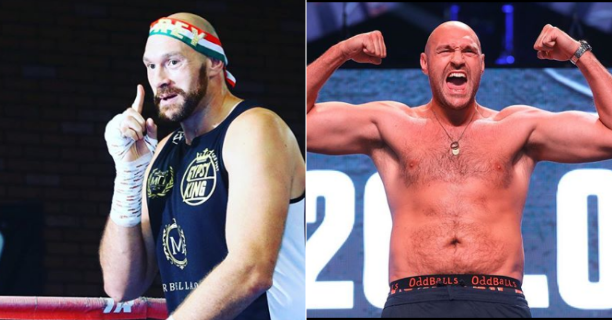 Tyson Fury Releases Unseen Image Of Him Weighing Over 400lbs