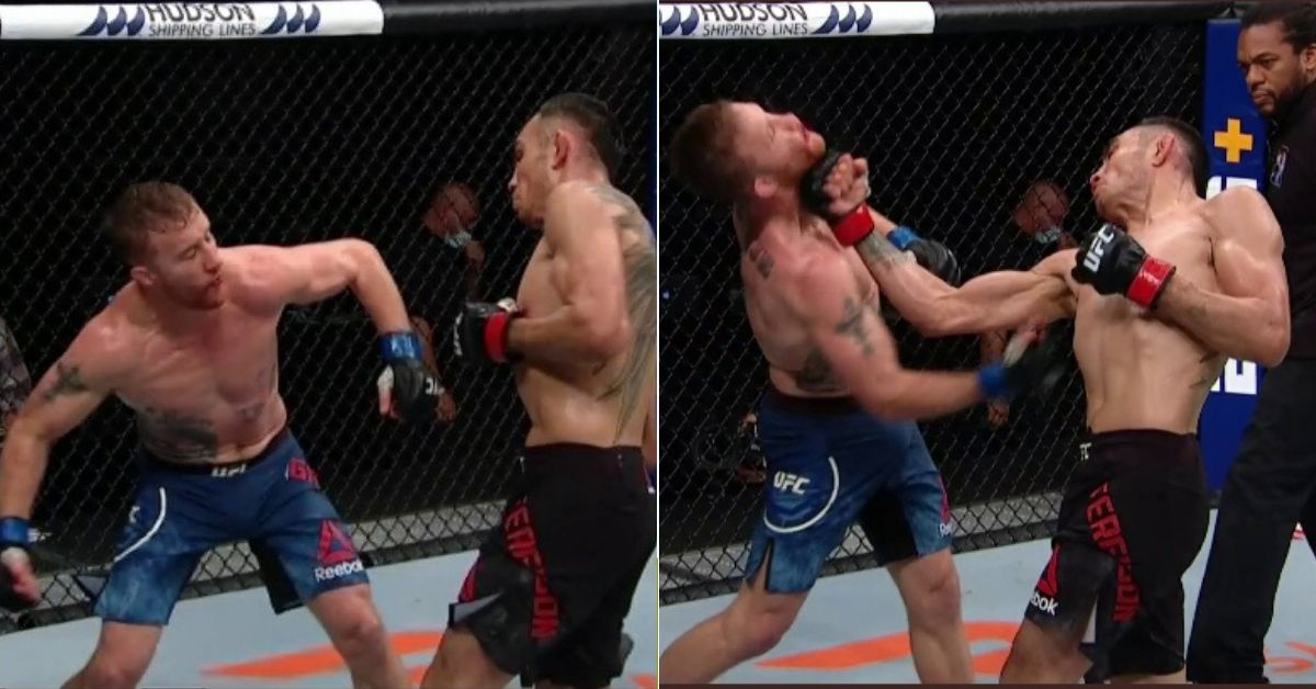 Twitter Reacts To Tony Ferguson Vs Justin Gaethje 'Video Game' Fight At UFC 249