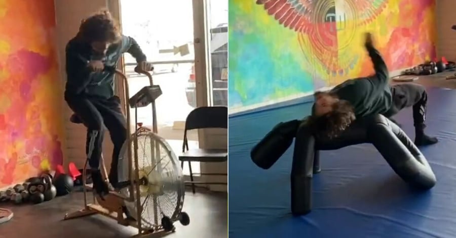 WATCH: Sean O'Malley Impersonates Tony Ferguson In Hilarious Workout Video