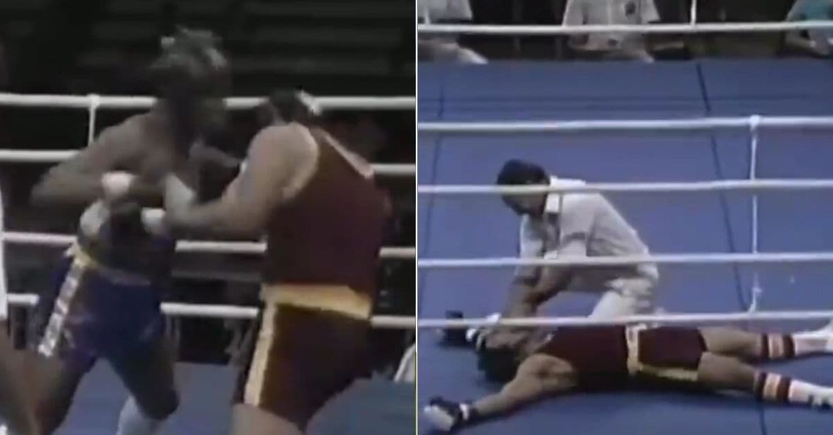 WATCH: 15-Year Old Mike Tyson Flattens Opponent In Eight Seconds