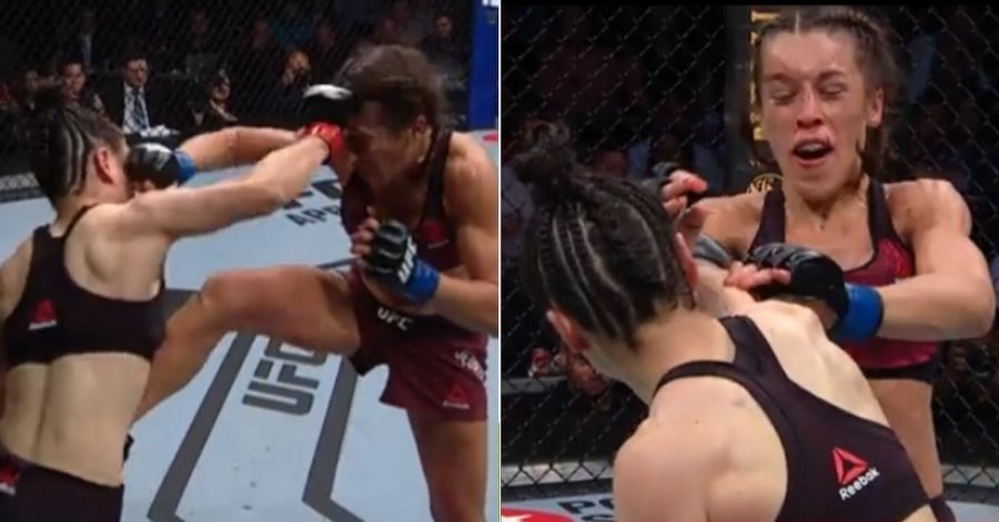 WATCH: Zhang Vs Jedrzejczyk Instant Classic In Beautiful Super Slow Motion