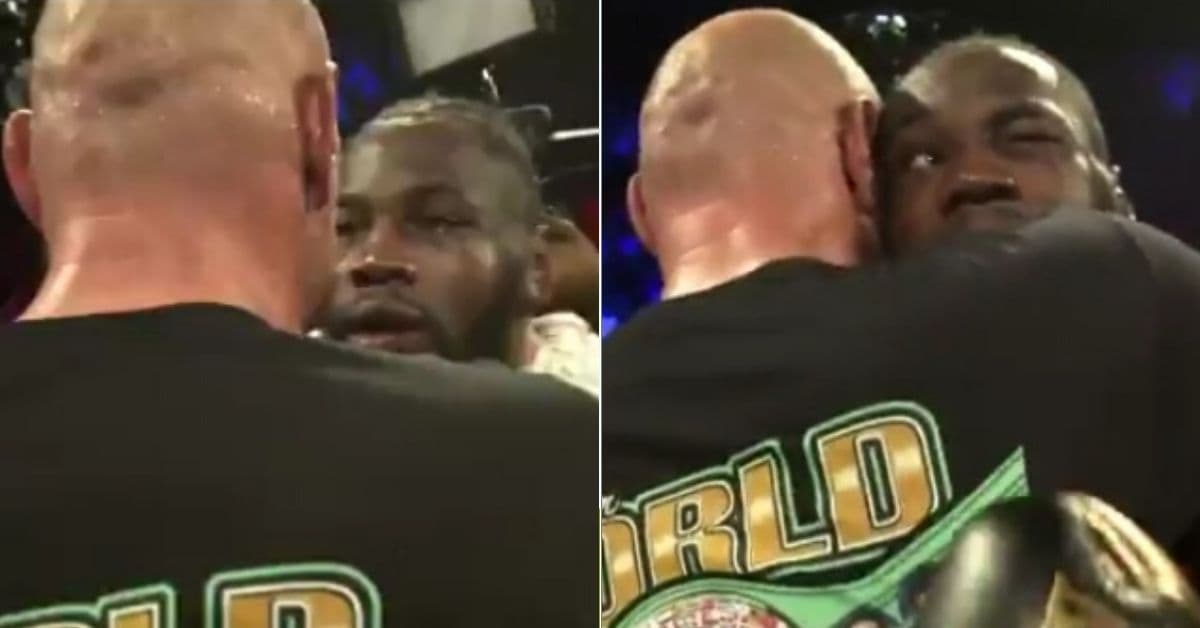 What Tyson Fury Told Deontay Wilder After Stopping Him In Rematch