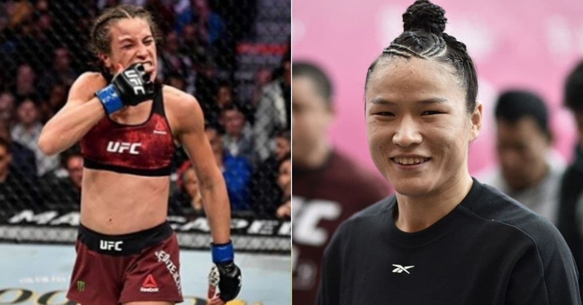 Zhang Shares Story Of Emotional Moment With Jedrzejczyk At Hospital After UFC 248